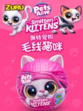Zuru, шерстяная мультяшная плюшевая кукла, детская игрушка, кот, домашний питомец, подарок на день рождения