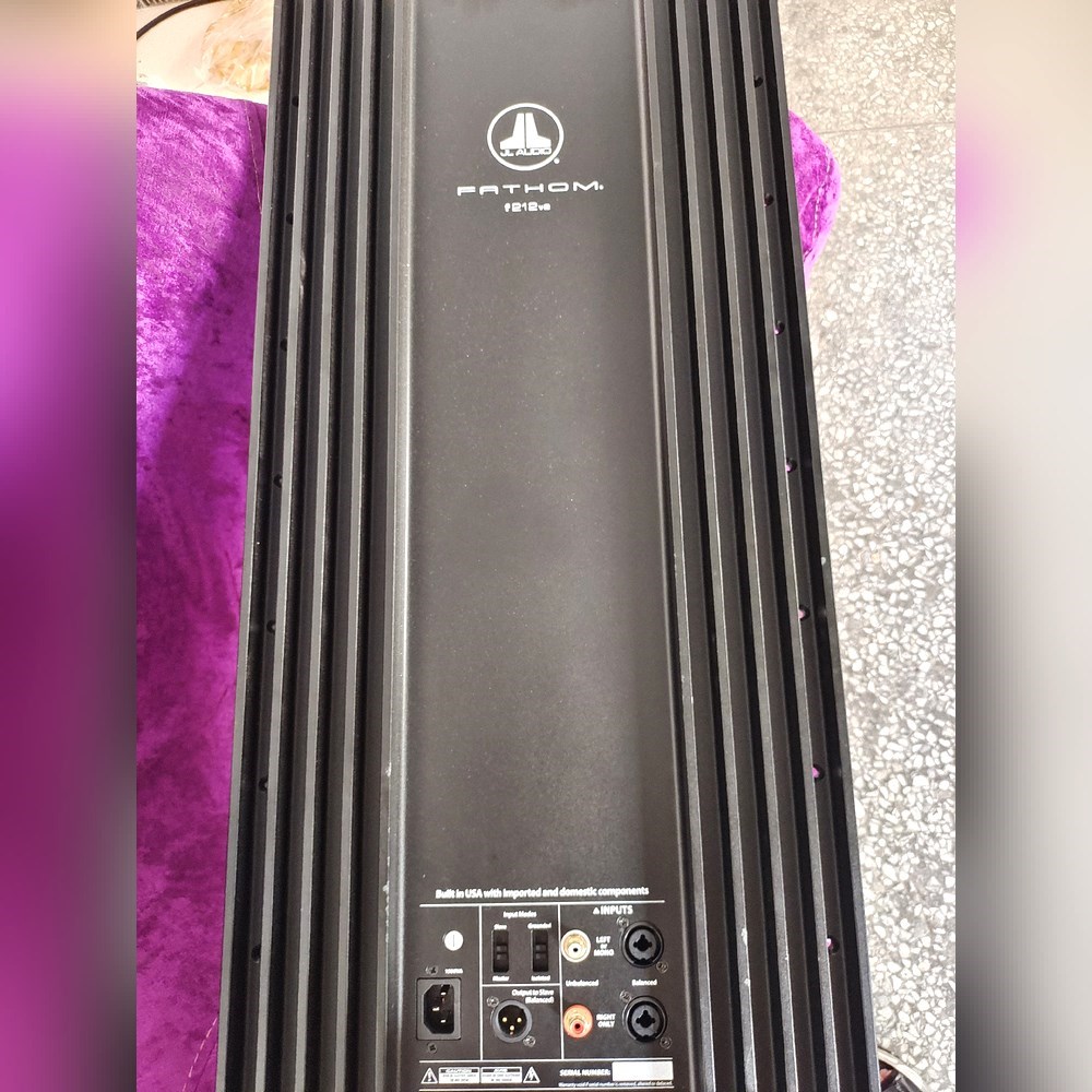 美国进口JL AUDIO捷力F212V2后盖板如图所示 议价