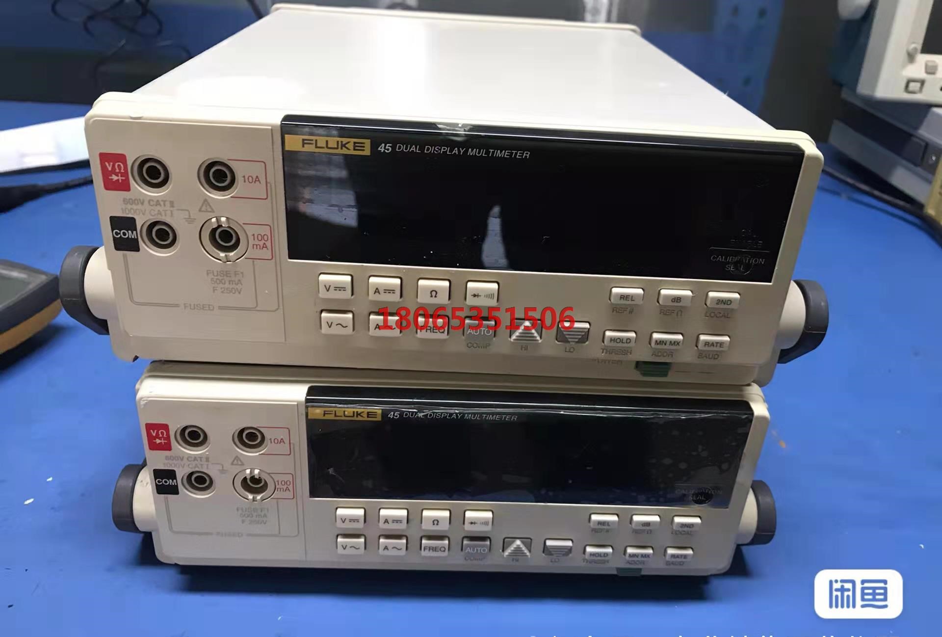 fluke45 福禄克f45 台式数显万用表 福禄克万用表