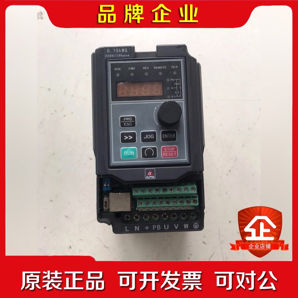 阿尔法变频器ALPHA6000E-S2R75GB0.75K 议价