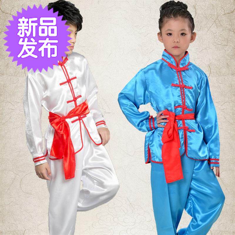 武功六一儿童c武术表演出衣服装男童短袖男孩操练功夫少林寺幼儿|ruв категории Женская одежда, костюм/национальная одежда/театр костюм, национальная одежда/этап погрузки - от Buy2taobao.com для оказания профессиональной услуги покупки агента Taobao