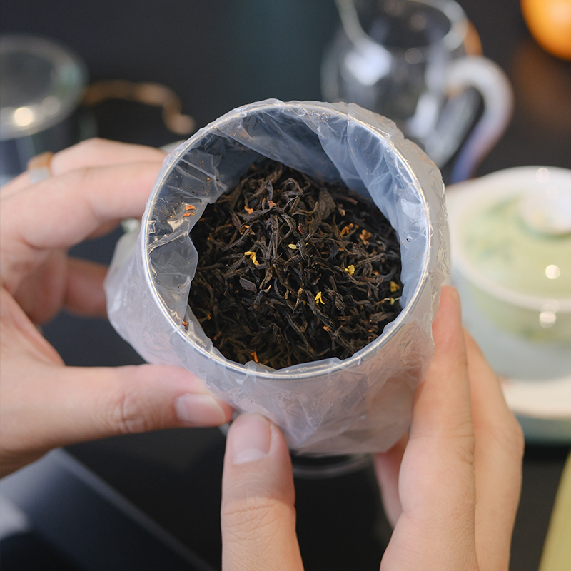 2025年新茶桂花红茶自己喝养胃