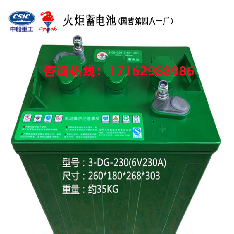 淄博火炬蓄电池3-DG-230巡逻车