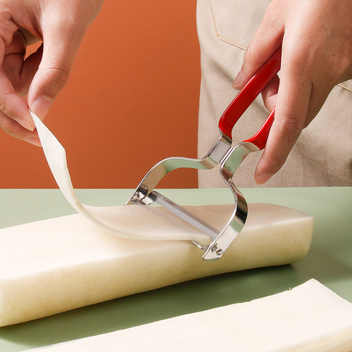 竹臣氏宽口削皮器不锈钢