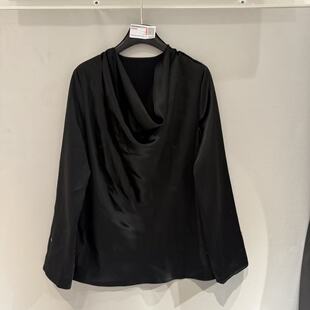 百搭小众上衣5311 口轻中式 欧洲站2026新款 欧货气质优雅荡领钉扣袖