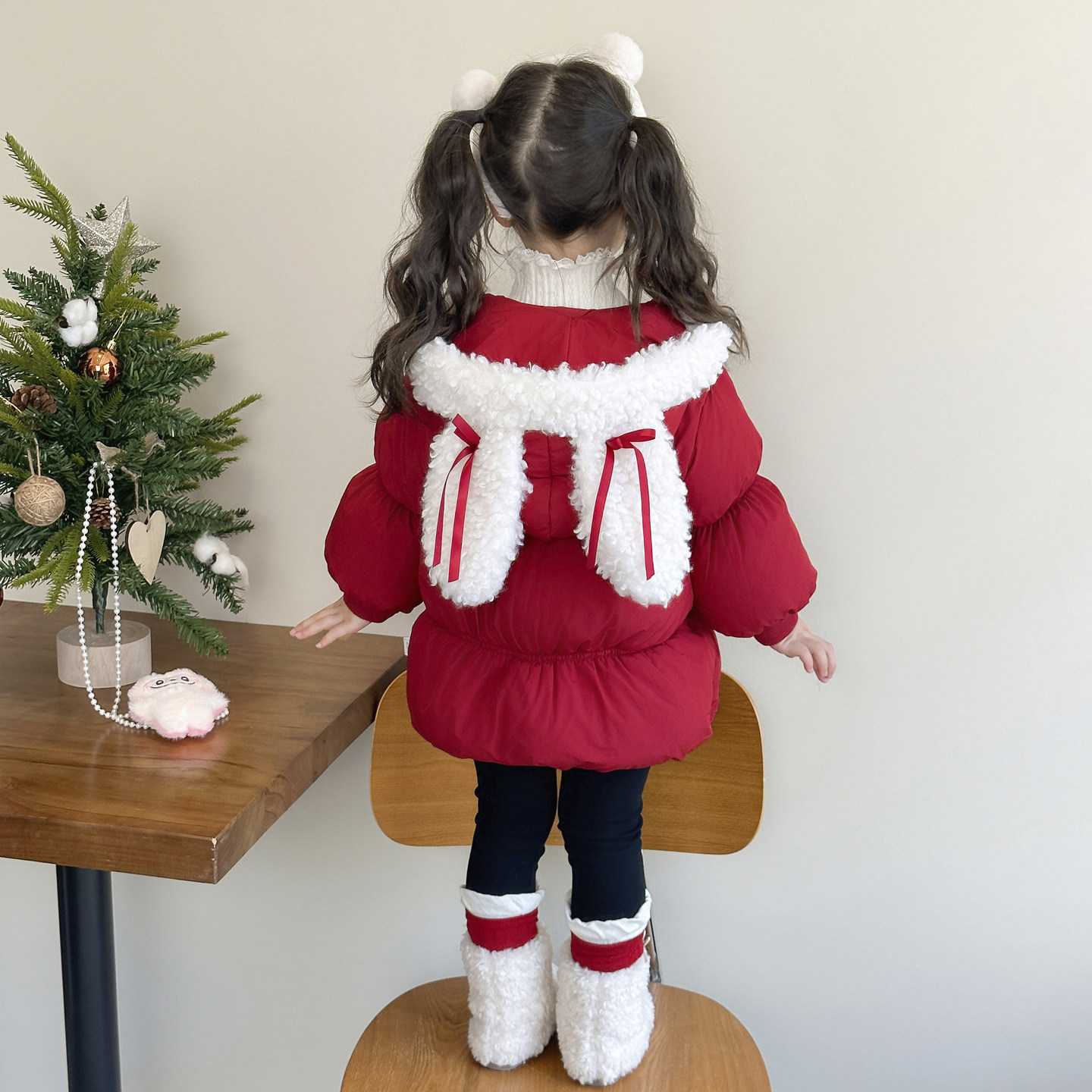 超好看女童棉服冬装2025新款洋气