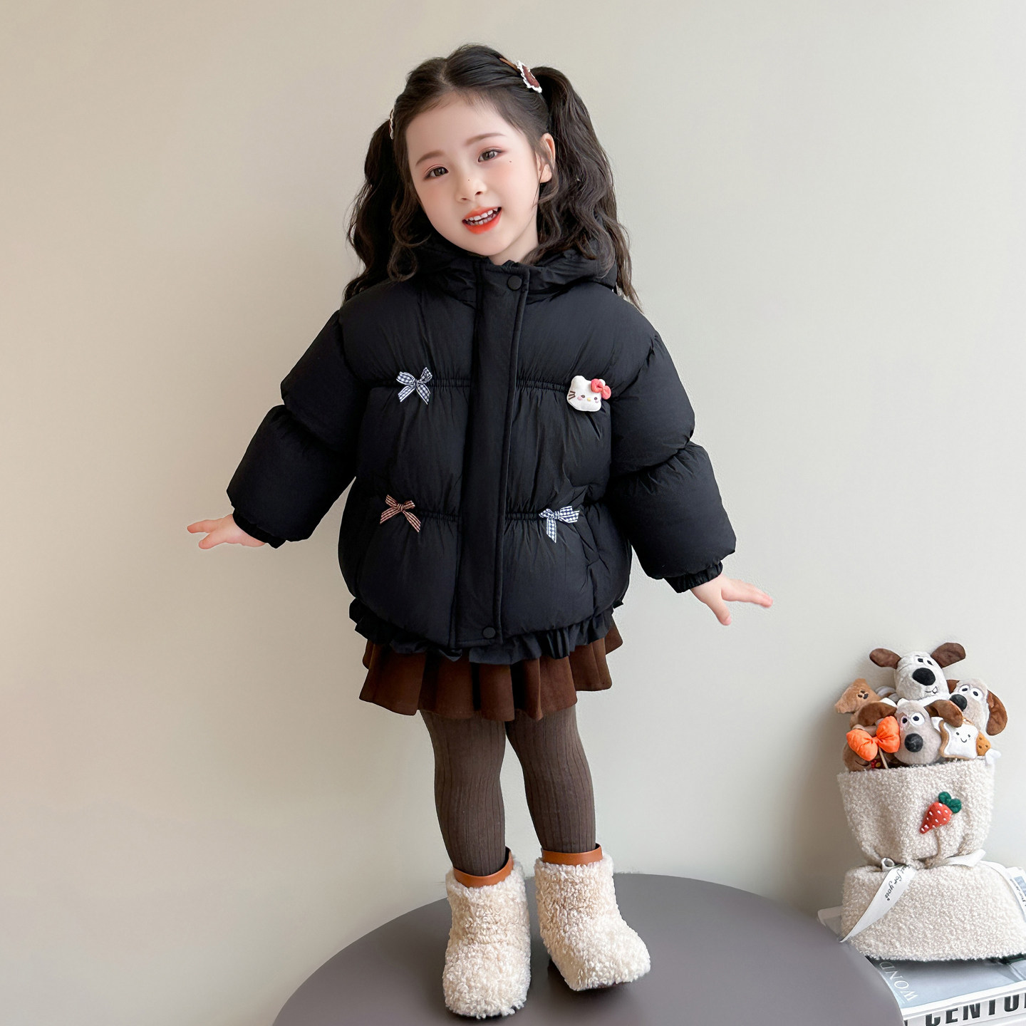 女童超好看加绒棉服冬装2025新款儿童加厚棉袄外套女宝宝洋气棉衣,童装/婴儿装/亲子装,棉袄/棉服,淘宝优惠券,粉丝福利购,淘宝优惠卷