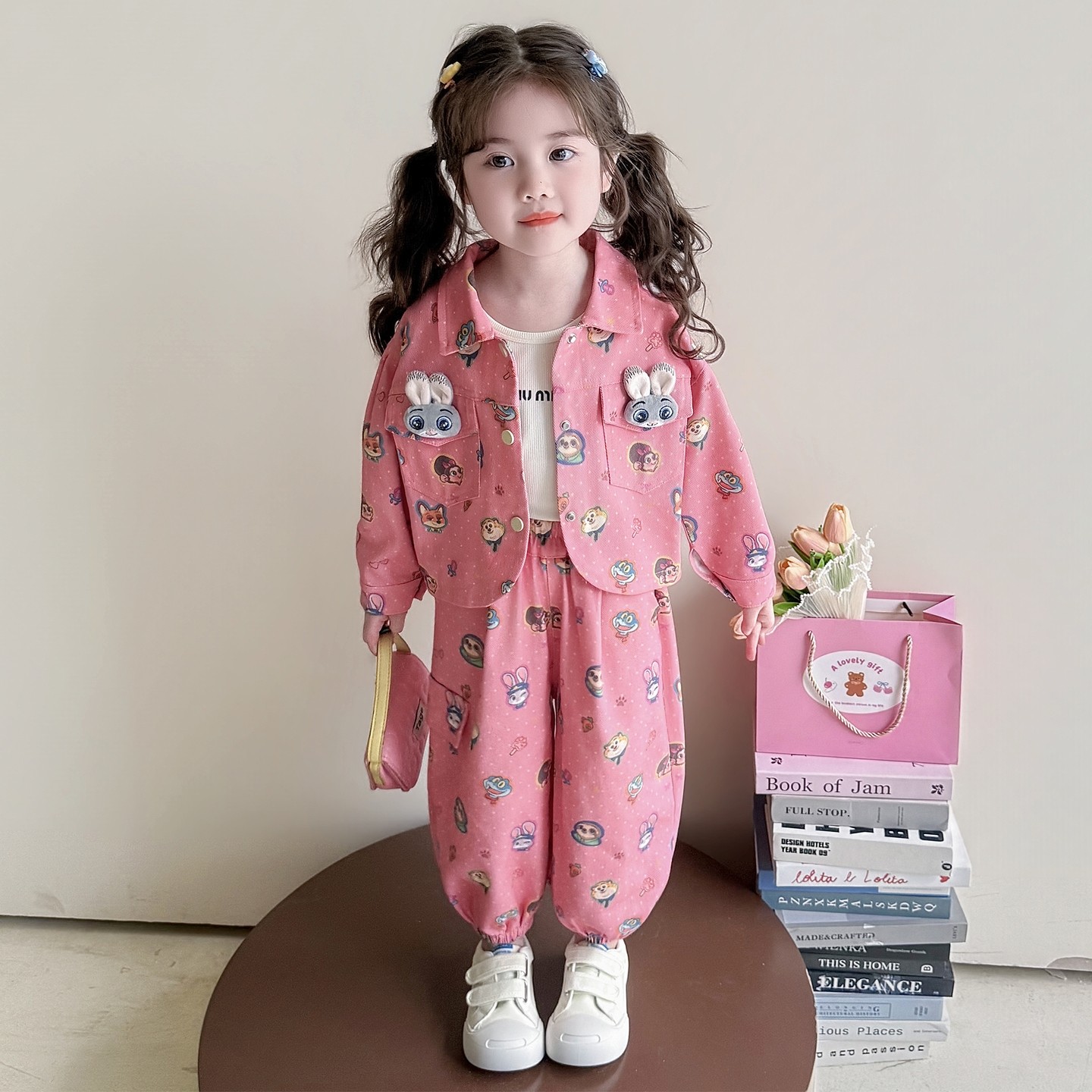 女童春装套装2026新款小童超好看韩系儿童洋气时髦女宝宝春秋衣服,童装/婴儿装/亲子装,套装,淘宝优惠券,粉丝福利购,淘宝优惠卷