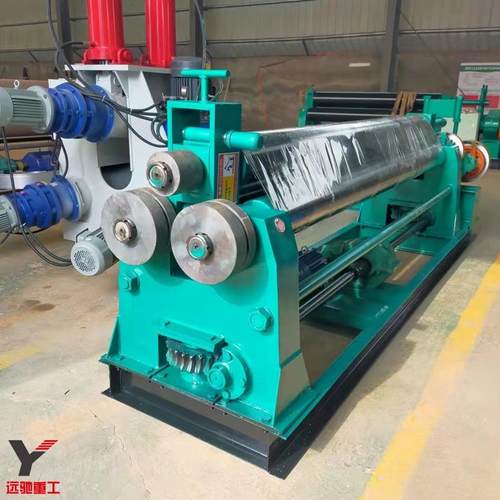 现货不锈钢板材卷圆机 半自动电动三辊卷筒机 金属板料卷管设备