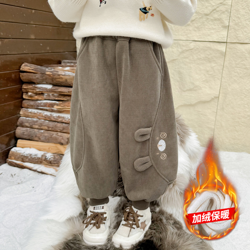 朵贝熊长裤休闲裤裤子