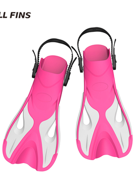 GULL fins系列专业浮潜三宝儿童蛙鞋蹼游泳脚蹼潜水装备自由泳