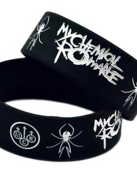Wish外贸货源 My Chemical Romance软硅胶手环我的化学浪漫史手带