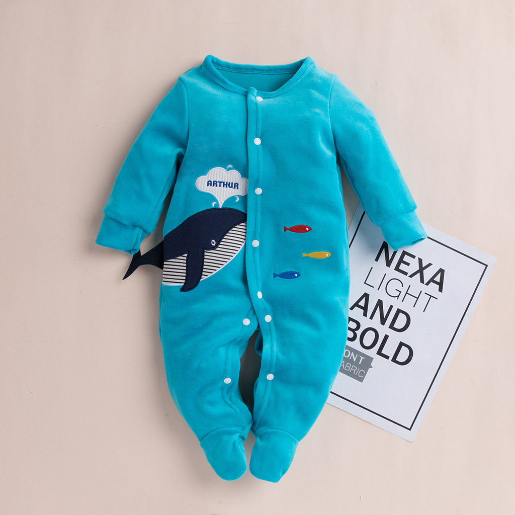 baby clothing Even Foot Romper baby pajamas ins Explosive money one-piece garment baby Climbing clothes Autumn and winter carters Within the Children/Baby/Family fitted , Jumpsuit/Climbing clothes/Romper  category - from Buy2taobao.com to provide professional Taobao agent buy service