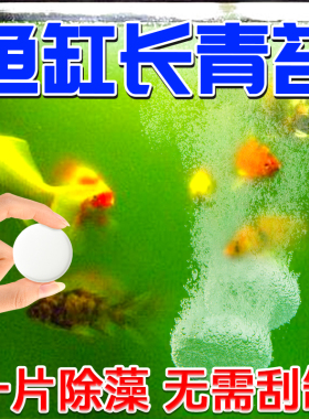 除藻剂鱼缸净水去苔剂鱼缸专用去绿水绿藻青苔清除剂丝藻克星神器