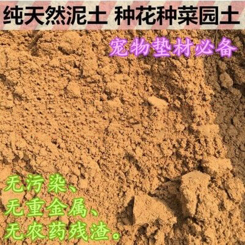 桂花专用土田园土泥土大包土养花土种菜土壤园土营养土沙土黄土10