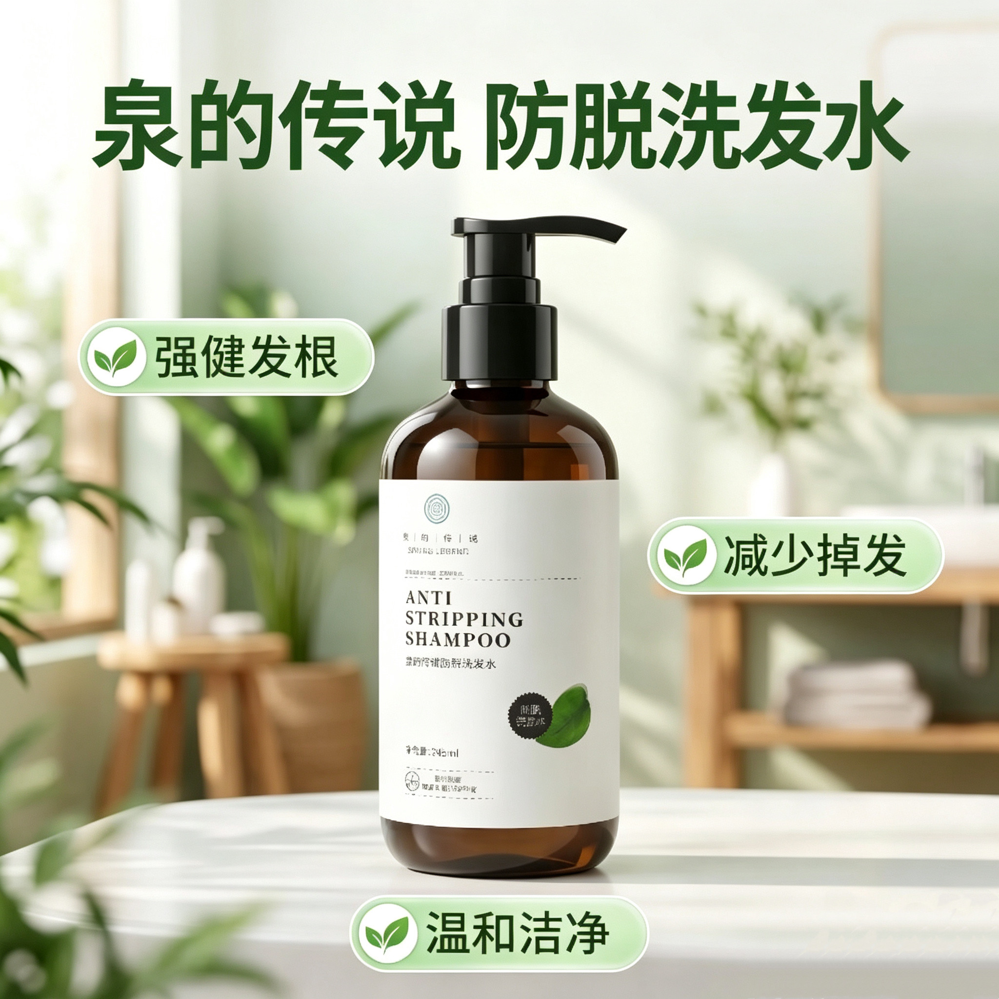 泉的传说有效防脱油性发质