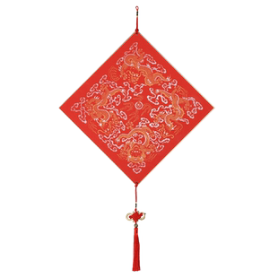 2026年马年万年红硬卡斗方宣纸半生熟空白手写书法作品纸免装裱加厚卡纸镜片灯笼洒金蜡染喜庆创作中国风挂件