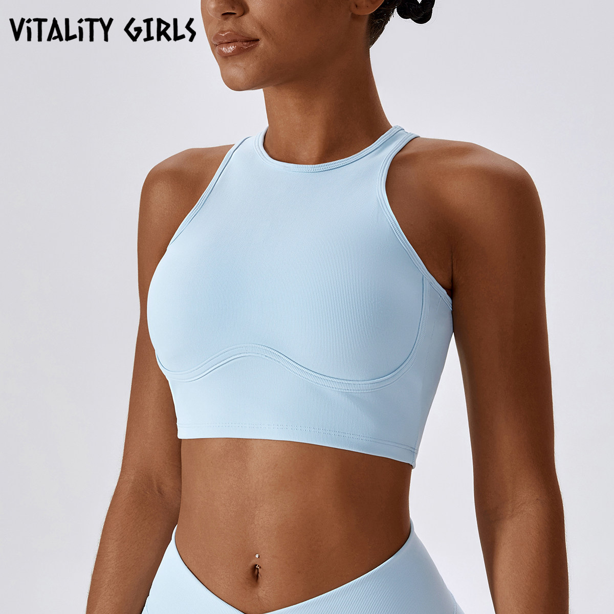 Vitality Girls高强度运动内衣缓震健身服背心女外穿跑步跳操文胸,运动服/休闲服装,运动文胸,淘宝优惠券,粉丝福利购,淘宝优惠卷
