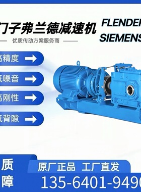 FLENDER双出轴减速机H2SH17A代理弗兰德铝矿球磨机齿轮箱H3SH21A