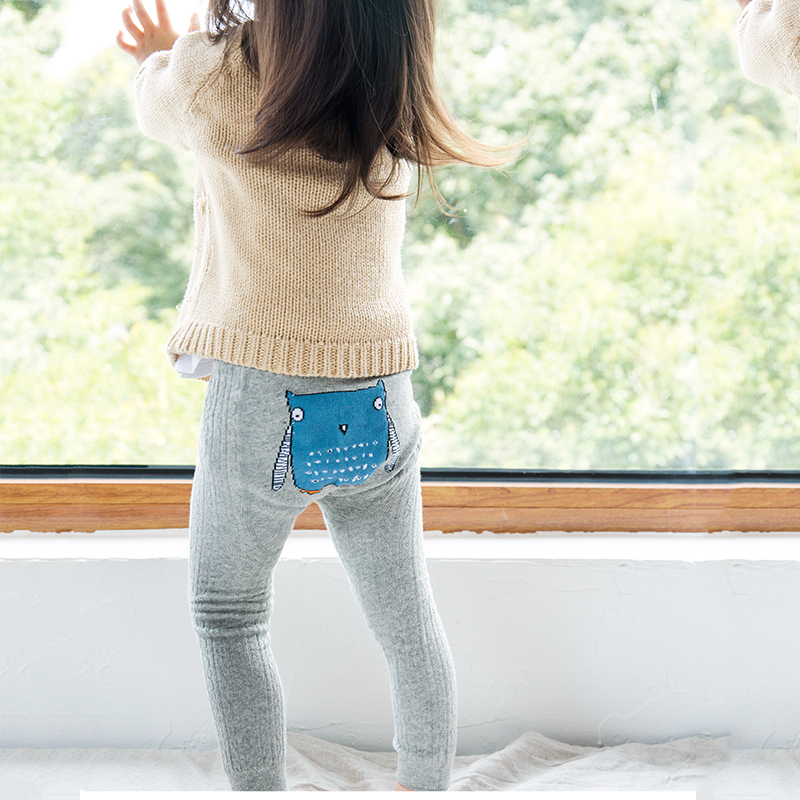 女童纯棉春秋婴儿打底袜