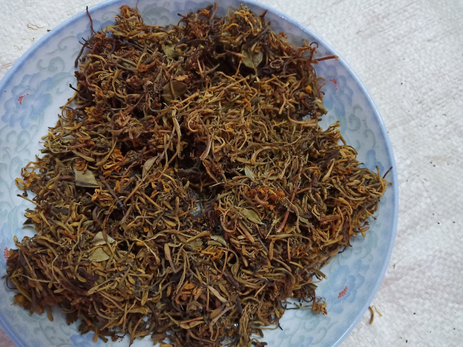 金银花茶散装山银花茶特级野生金包裹袋/编织袋