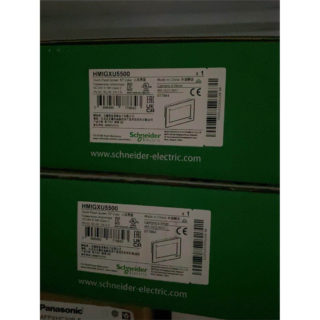 施耐德10寸触摸屏HMIGXU5500全新质保内