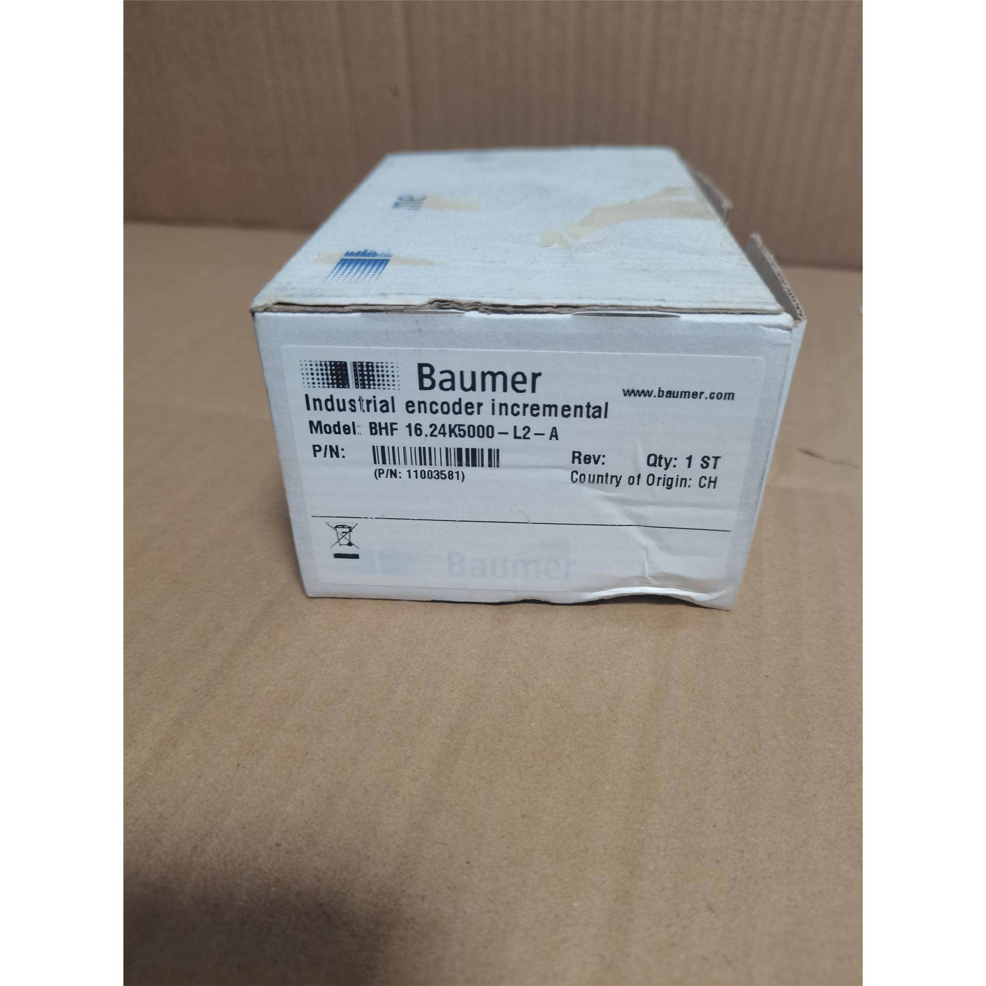全新正品Baumer工业增量编码器，型号BHF 16.24K,电子元器件市场,编码器,淘宝优惠券,粉丝福利购,淘宝优惠卷