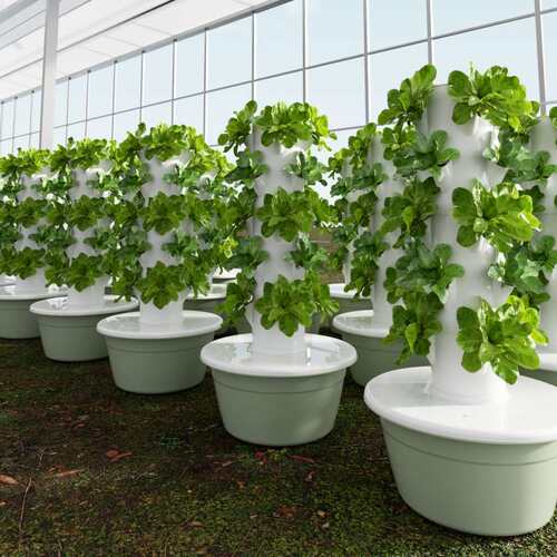 空间树蔬菜种植箱水培塔种植机阳台种菜专用花盆楼顶无土栽培设备