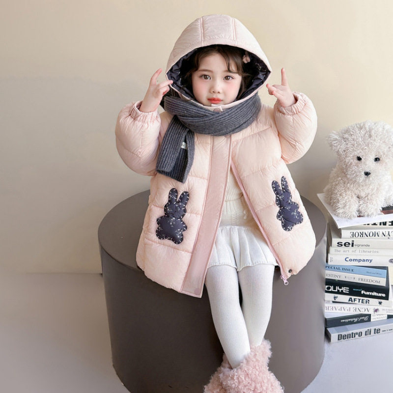 女童卡通兔子连帽棉衣棉服冬季新款加厚保暖洋气可爱甜美棉袄外套,童装/婴儿装/亲子装,棉袄/棉服,淘宝优惠券,粉丝福利购,淘宝优惠卷