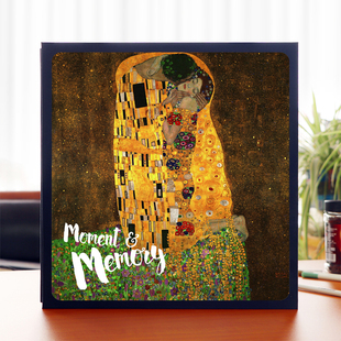 相册本纪念册diy手工家庭大容量粘贴式覆膜情侣宝宝自粘式影集