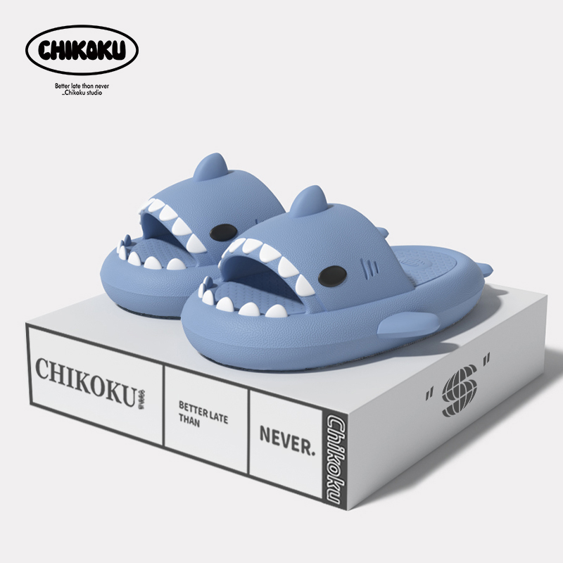 chikoku情侣EVA抗菌小软泥拖鞋