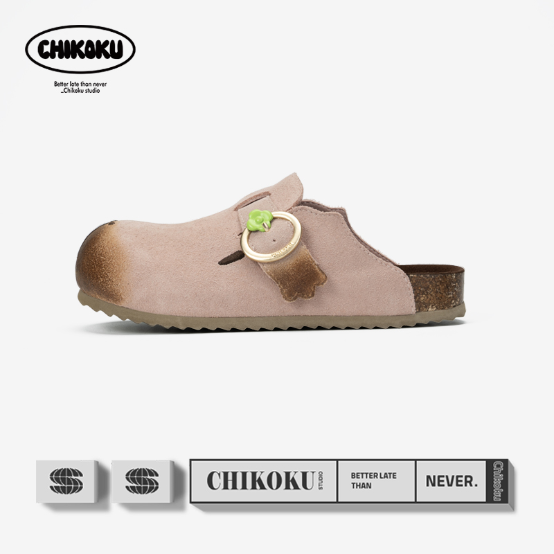chikoku卡皮巴拉勃肯鞋女夏外穿