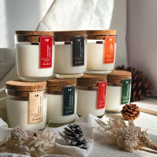 • 芳香疗法 Candles 冬季 手工制作 LAV香薰蜡烛 WINTER