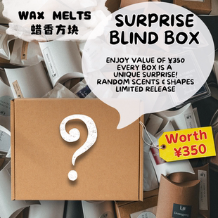 BlindBox Wax Melt惊喜盲盒香薰蜡片福袋 随机绝版款 享350元价值