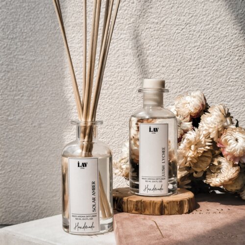LAV Aroma 奢品无火香薰藤条扩香卧室持久清新治愈小众礼物ins风