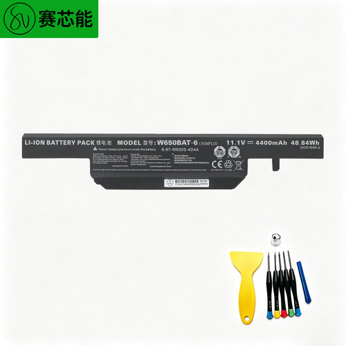 赛芯能W650BAT-6神舟炫龙电池