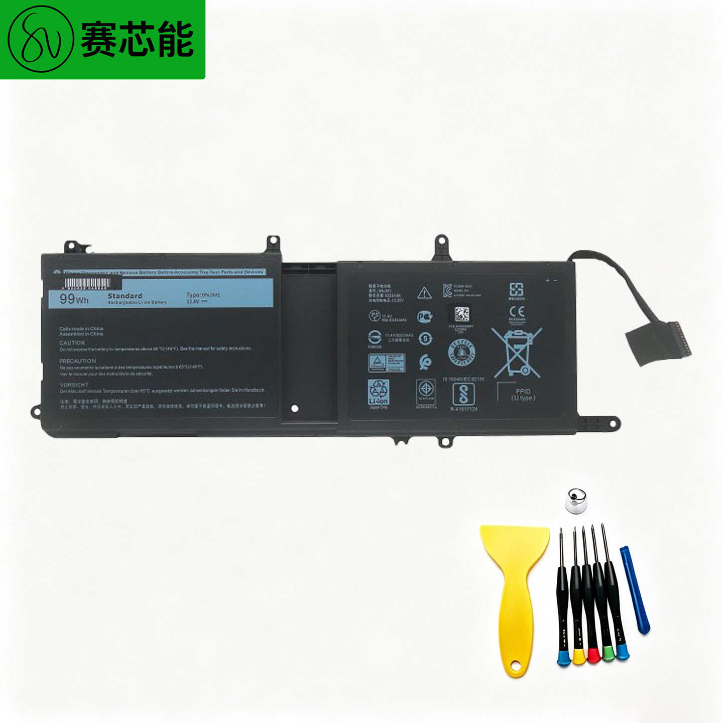 9NJM1适用外星人电池15R3R417图片