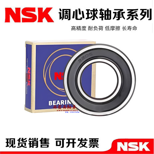 进口NSK调心球轴承2305 2306 2307 2308 2309 2RS DDU VV ETN9 C3