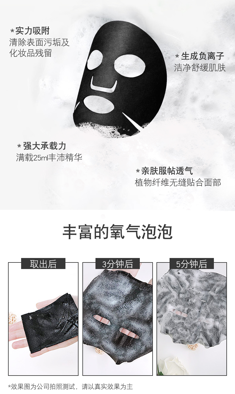 清洁面膜清洁毛孔泡泡面膜缤肌试用装现货控油收缩肤色学生深层满58.68元可用1元优惠券