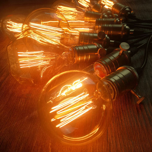 爱迪生工业风咖啡厅酒吧钨丝灯泡
