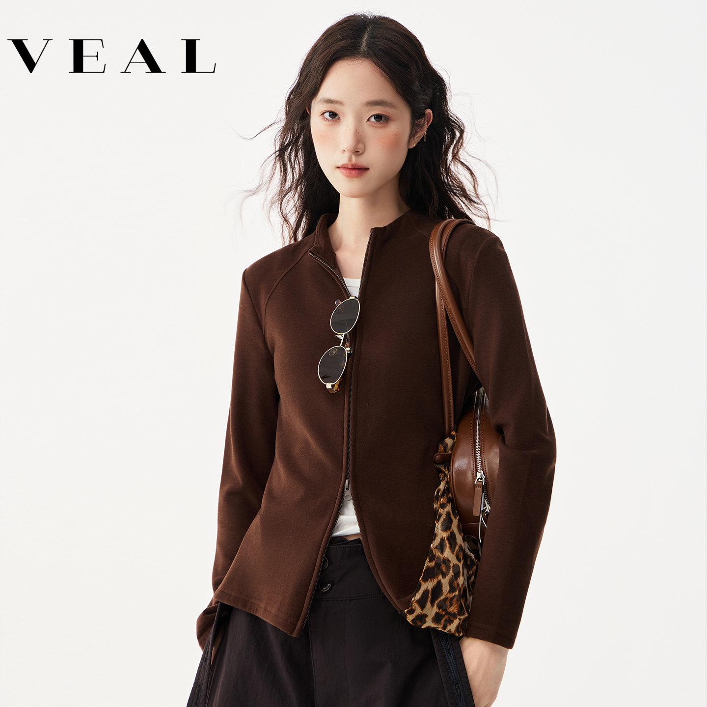 德绒打底衫女秋冬双面磨毛卫衣