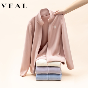 摇粒绒防风外套女秋冬季2025新款加绒加厚保暖双面羊羔绒长袖卫衣