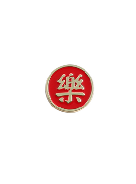 俊皮中国风合金情侣胸针徽章扣