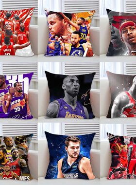nba球星科比周边抱枕靠垫