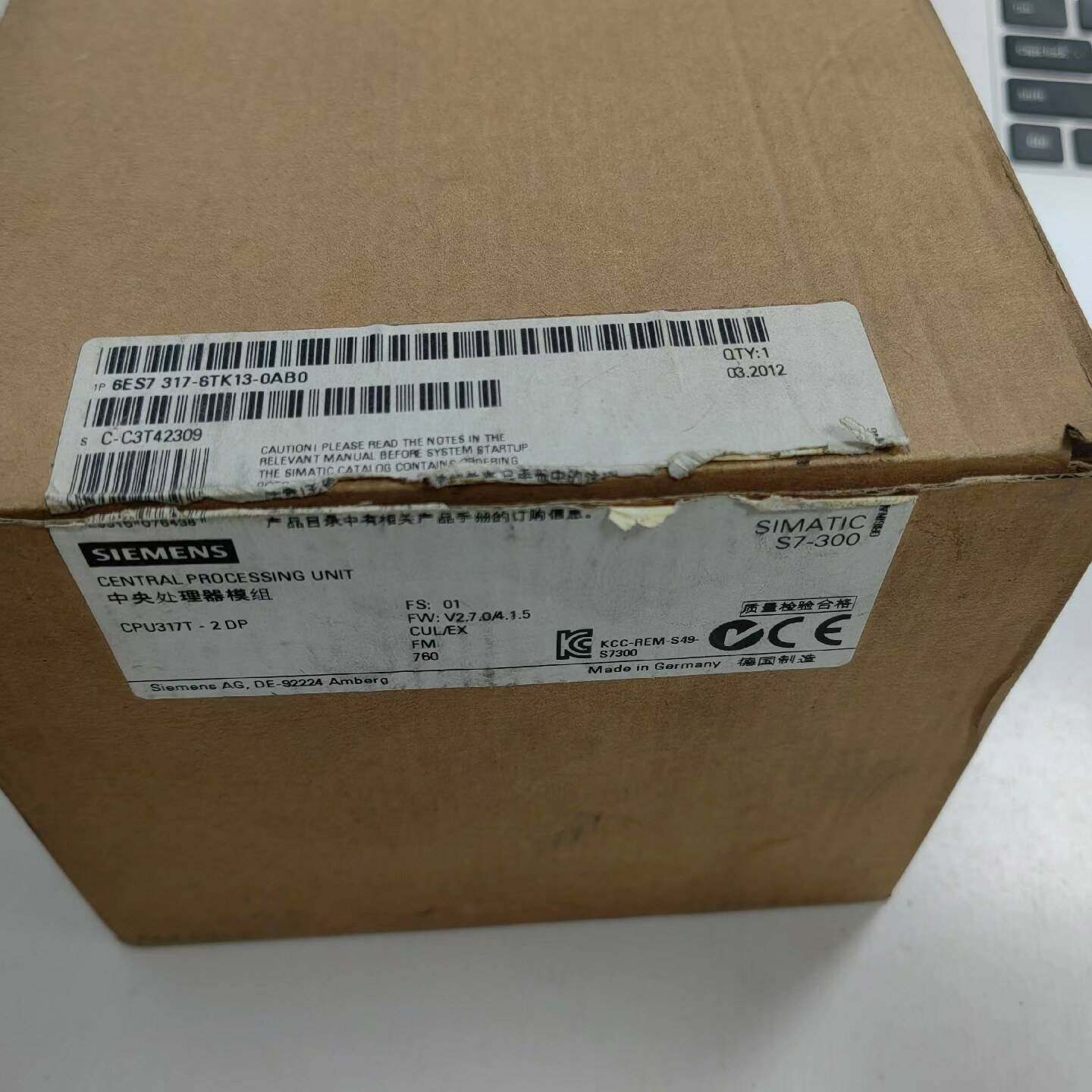 {议价}317CPU模块6ES7 317-6TK13-0AB0