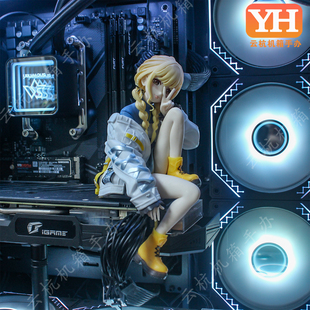 二次元动漫现货学园偶像大师藤田琴音手办可爱美少女机箱摆件景品