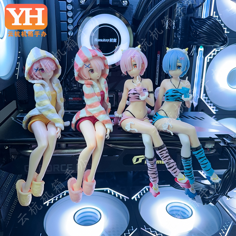 拉姆蕾姆动漫机箱手办美少女摆件