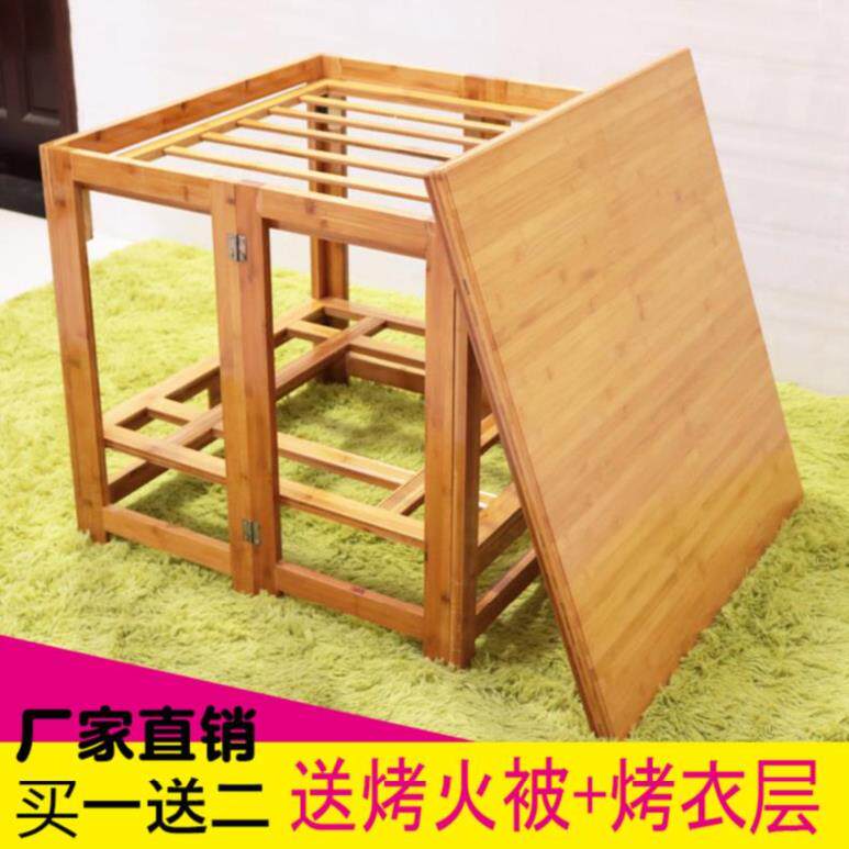 花炉子餐桌火桌面桌架松木学习家用。四方桌烤火防刮桌子实木架子在类目 住宅家具, 桌类, 折叠桌中 - 来自Buy2taobao.com提供专业的淘宝代购服务