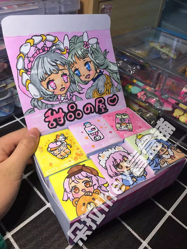 甜品屋小盲盒套装小女孩自制玩具