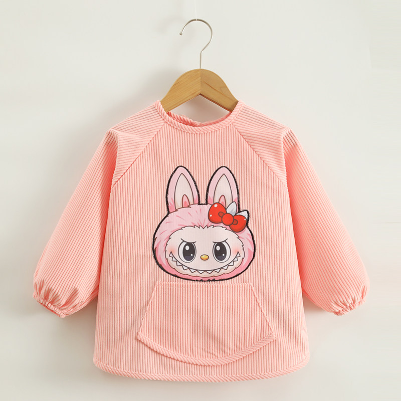 儿童罩衣秋冬水晶绒婴儿防水围兜宝宝吃饭衣幼儿园小孩防脏反穿衣,童装/婴儿装/亲子装,反穿衣/罩衣,淘宝优惠券,粉丝福利购,淘宝优惠卷